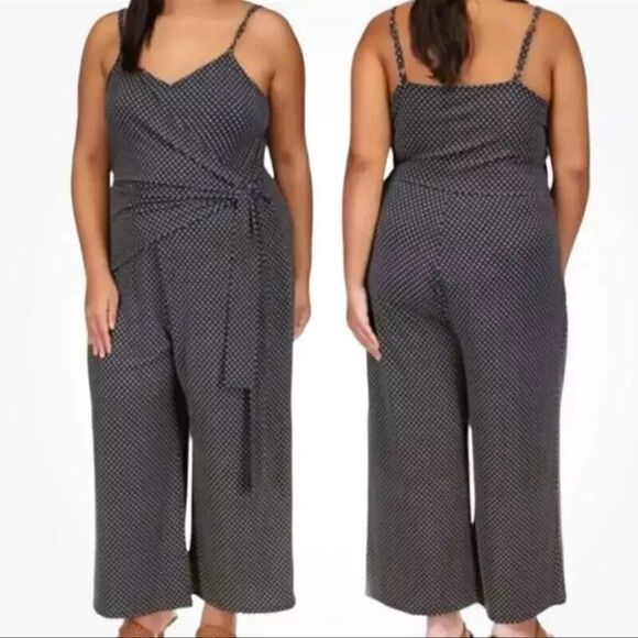 Michael Kors | NWTs Sleeveless Jumpsuit w Tie at Side Size 2X - Picture 1 of 11